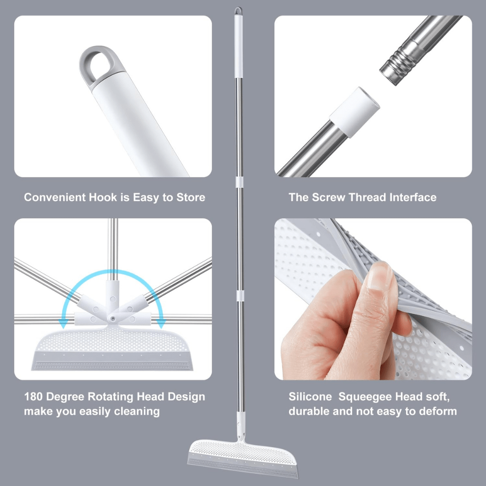 CleanMate 4-in-1 Home Cleaning Brush & Mop Kit