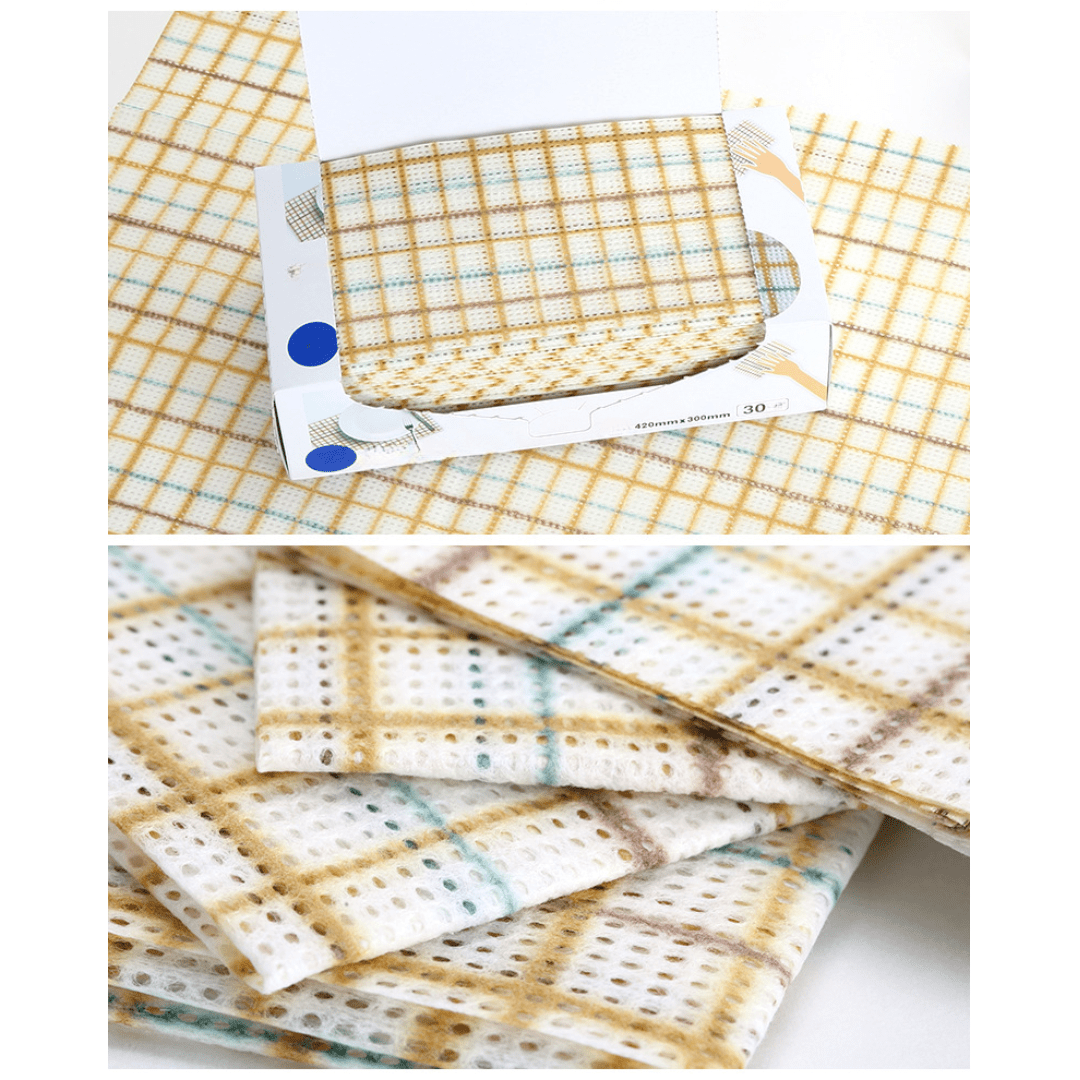 Luxurious Reusable Fiber Towels