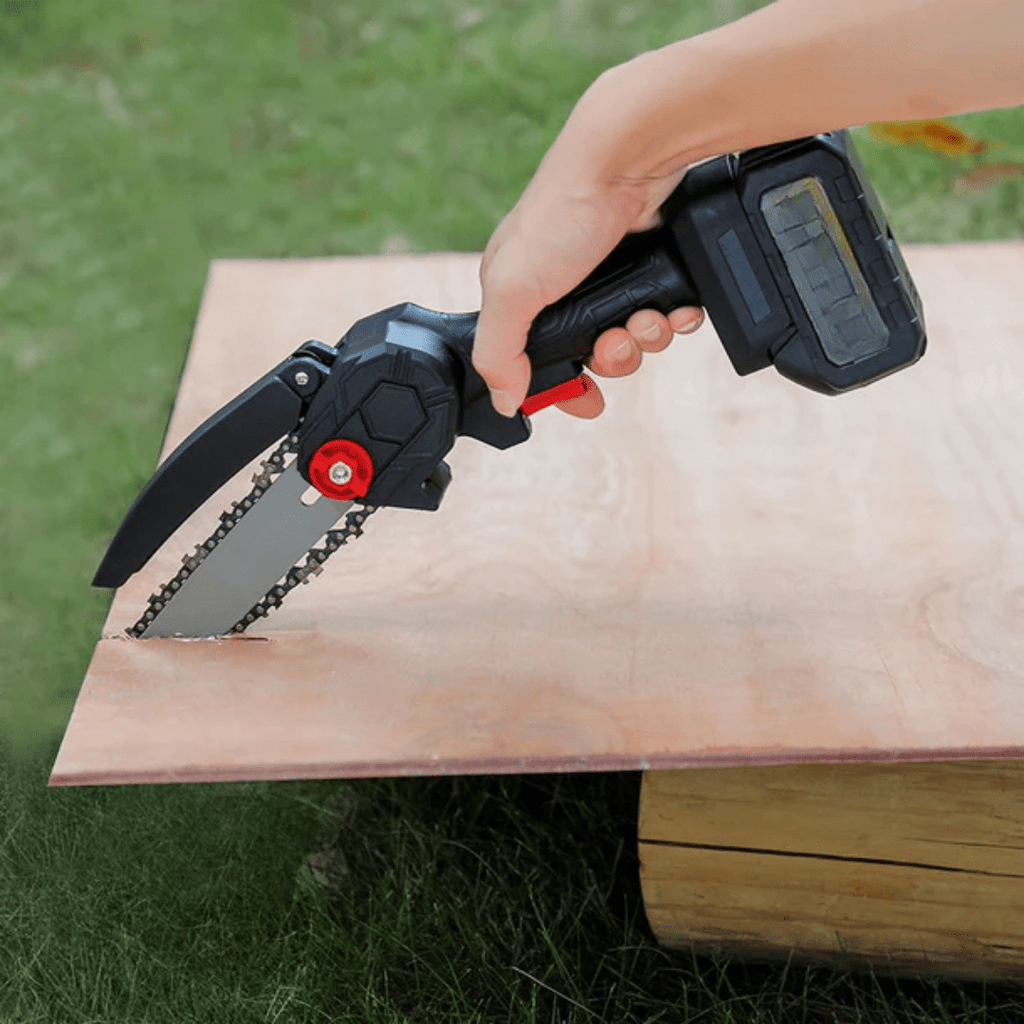 Quick Cut 6-Inch Cordless Mini Chainsaw