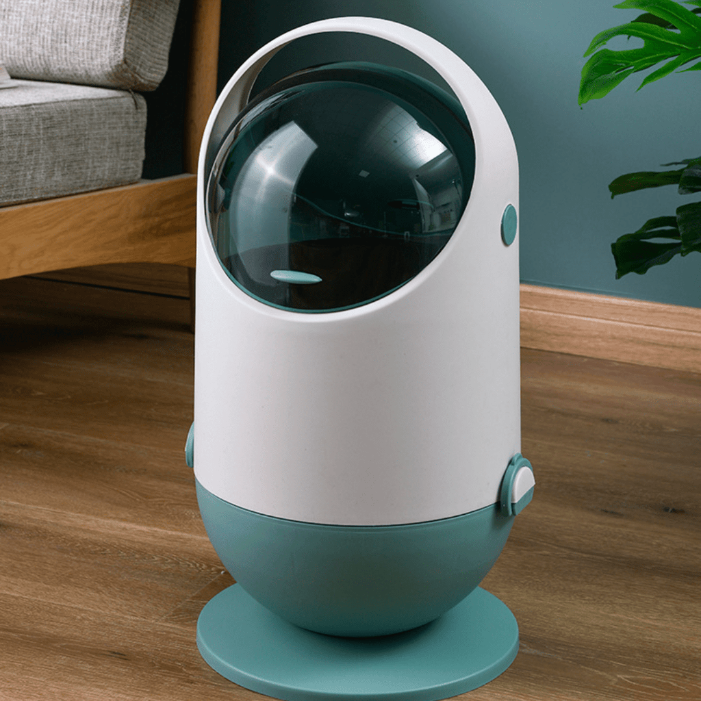 Space-Saver Push-Top Luxury Bin