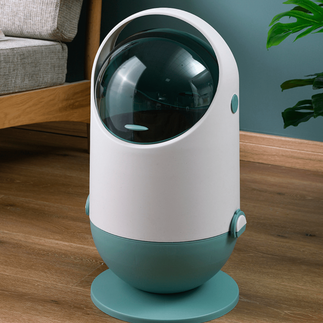Space-Saver Push-Top Luxury Bin