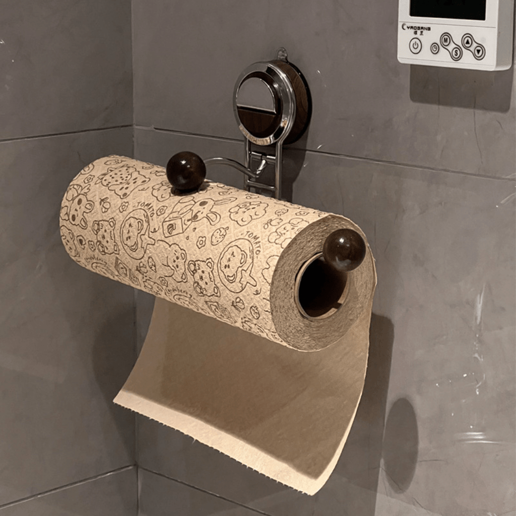 Multi-Purpose Suction Cup Paper Towel Holder