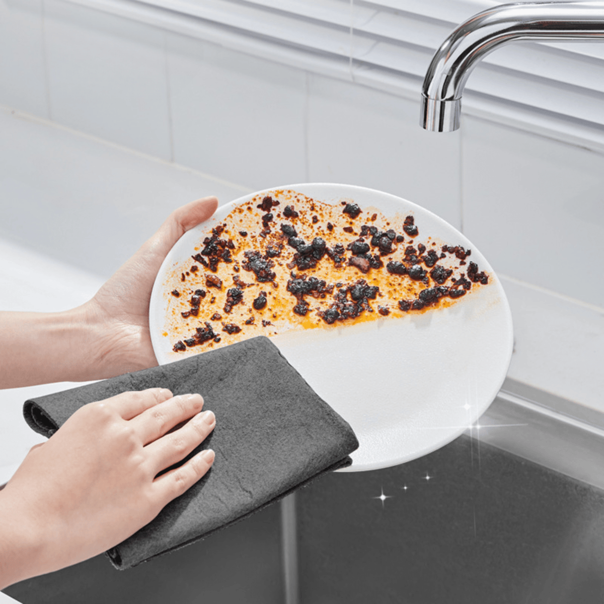 Multipurpose Reusable Lint-free Microfiber Cleaning Cloth