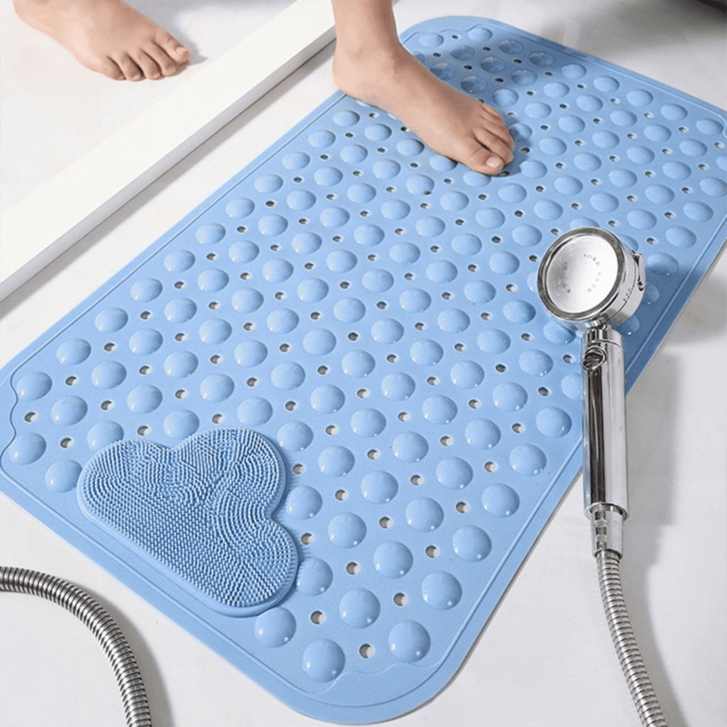 Eco-Friendly Non-Slip Reusable Shower Mat (70cm)