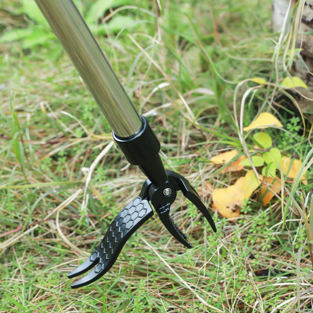 4-Claw Aluminum Manual Grass Remover Tool