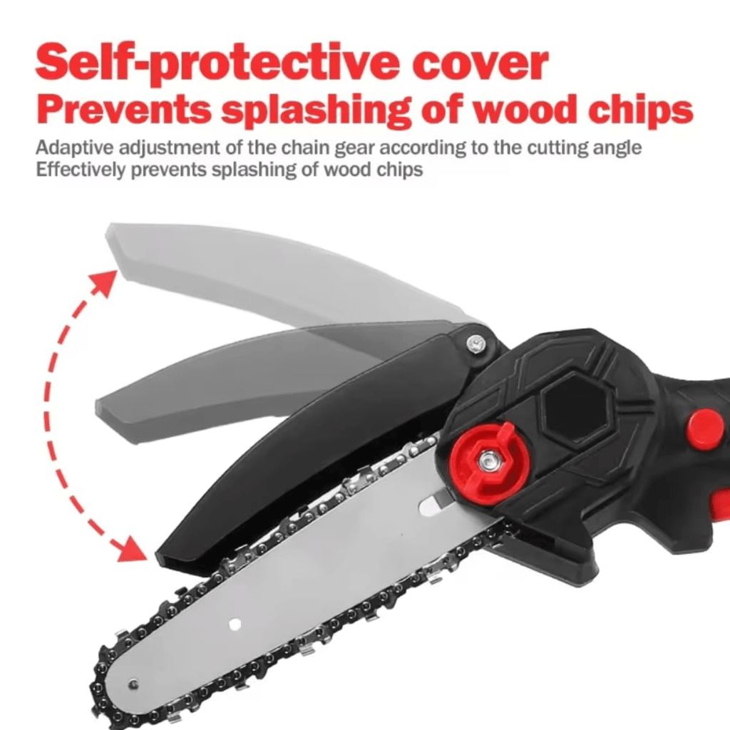 Quick Cut 6-Inch Cordless Mini Chainsaw