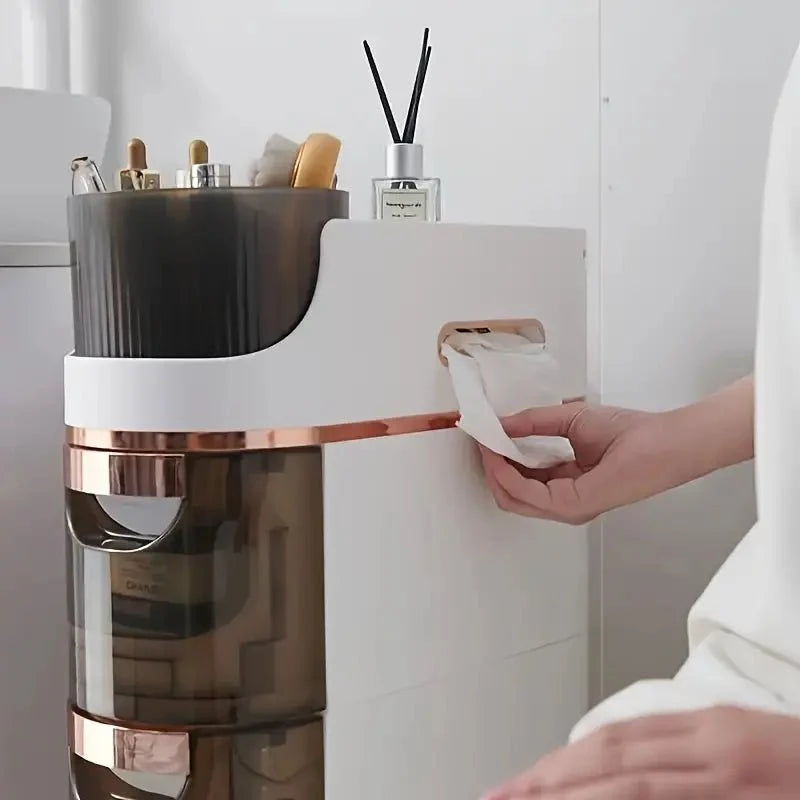 Multi-Purpose Slim Design Rolling Storage Cart