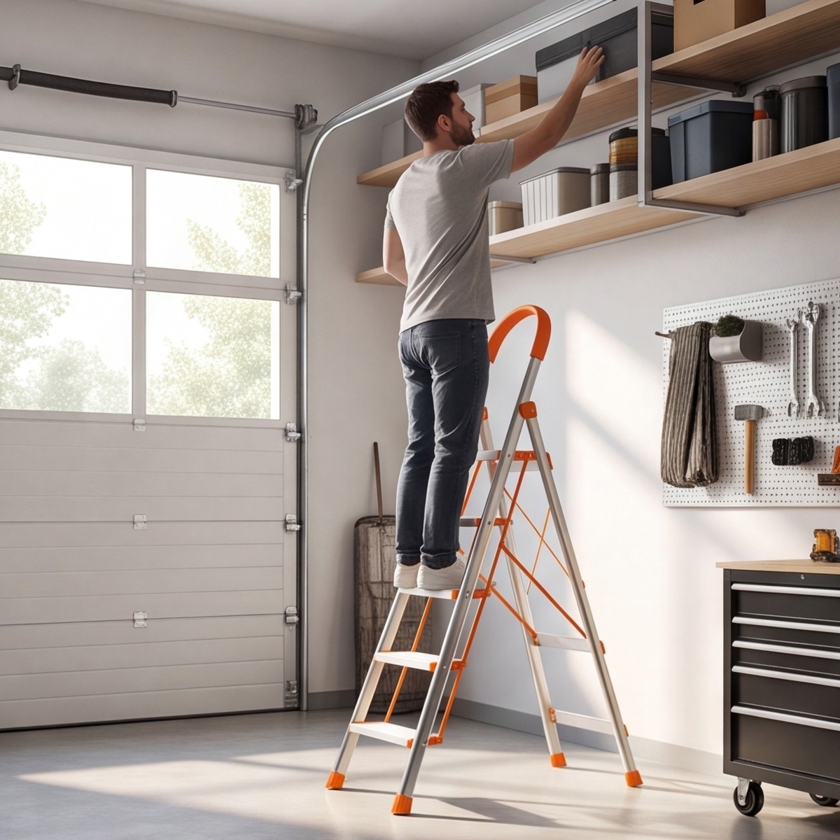 Multifunctional Folding Ladder