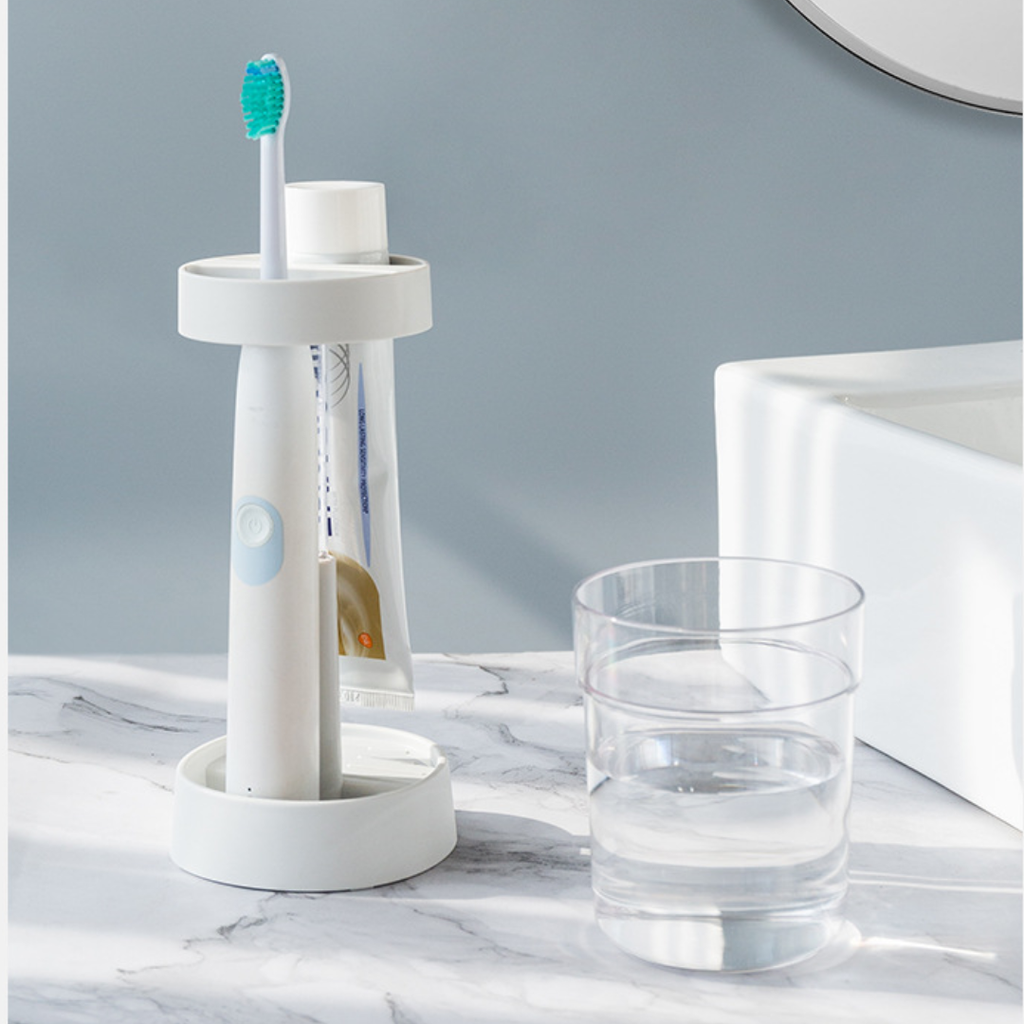Adjustable And Hygienic Toothpaste Bracket