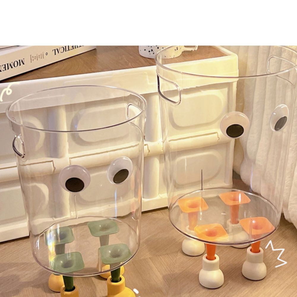 Crystal Clear Waste Bin
