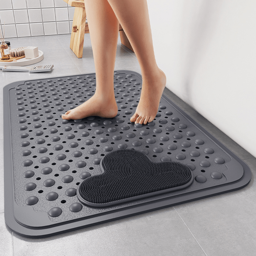 Eco-Friendly Non-Slip Reusable Shower Mat (70cm)
