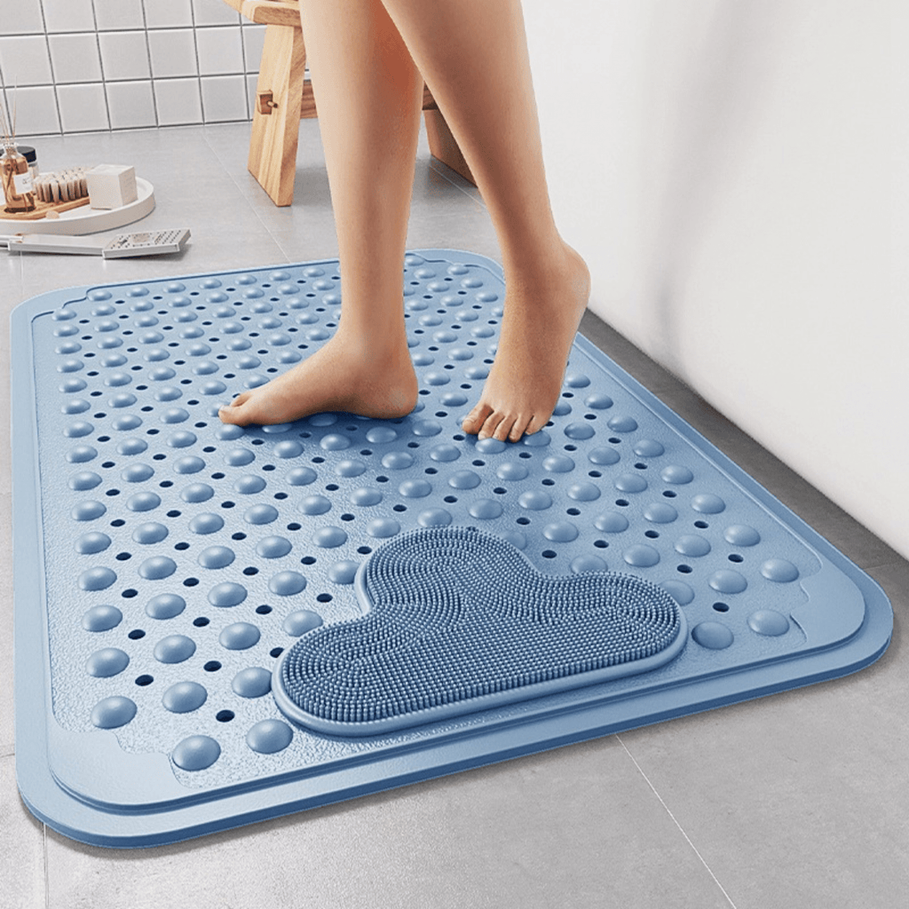Eco-Friendly Non-Slip Reusable Shower Mat (70cm)