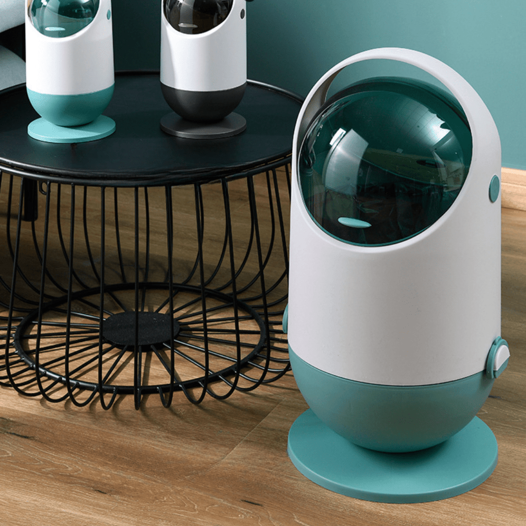 Space-Saver Push-Top Luxury Bin