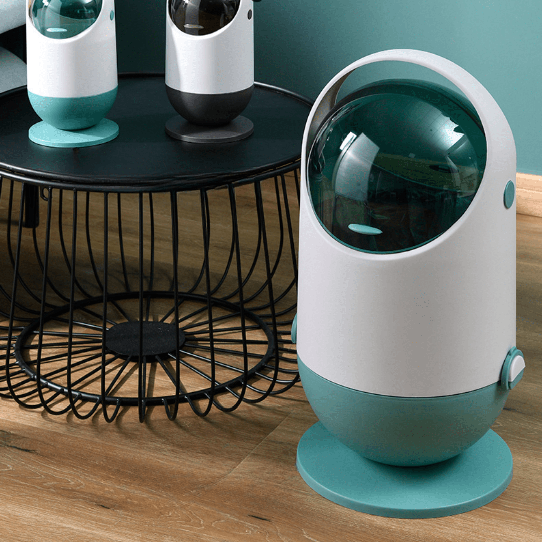 Space-Saver Push-Top Luxury Bin