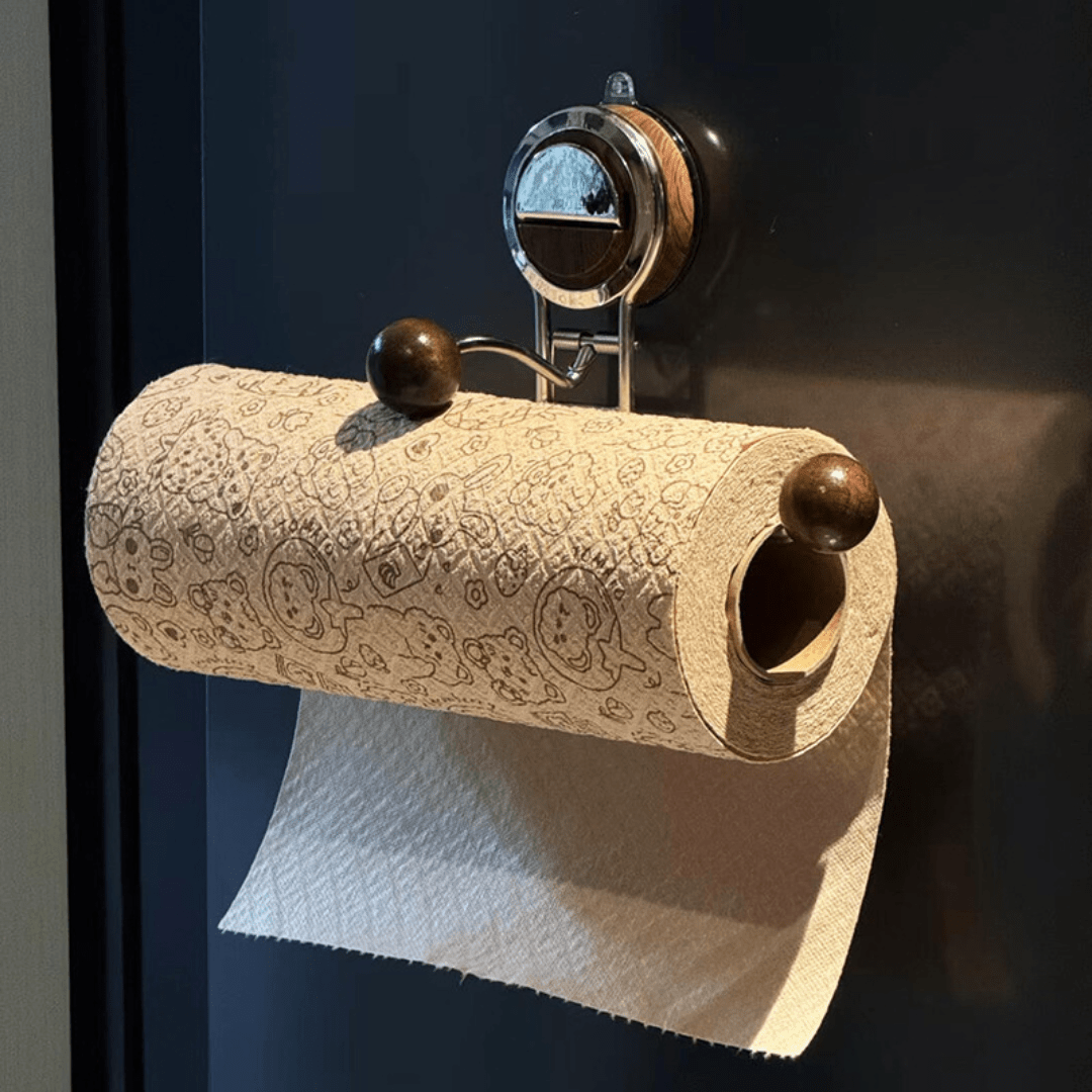 Multi-Purpose Suction Cup Paper Towel Holder