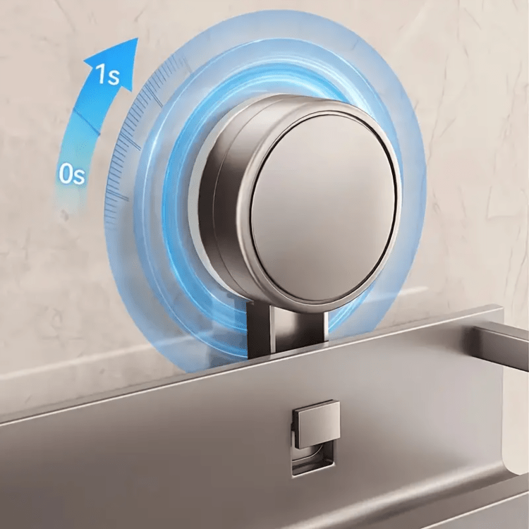 Punch-Free Bathroom Storage Rack (59cm)