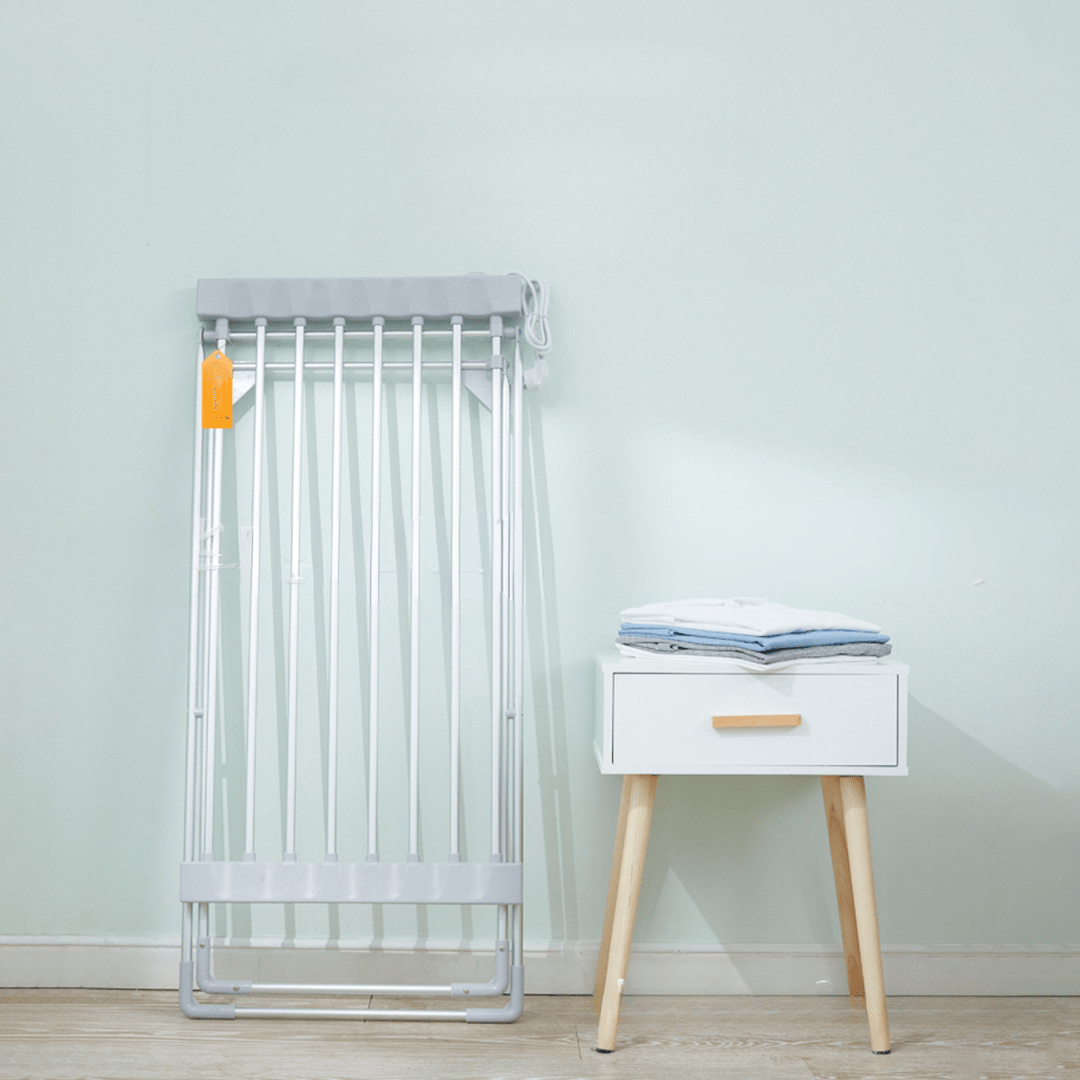 Portable Folding Electric Clothes Dryer Rack with Heating Function