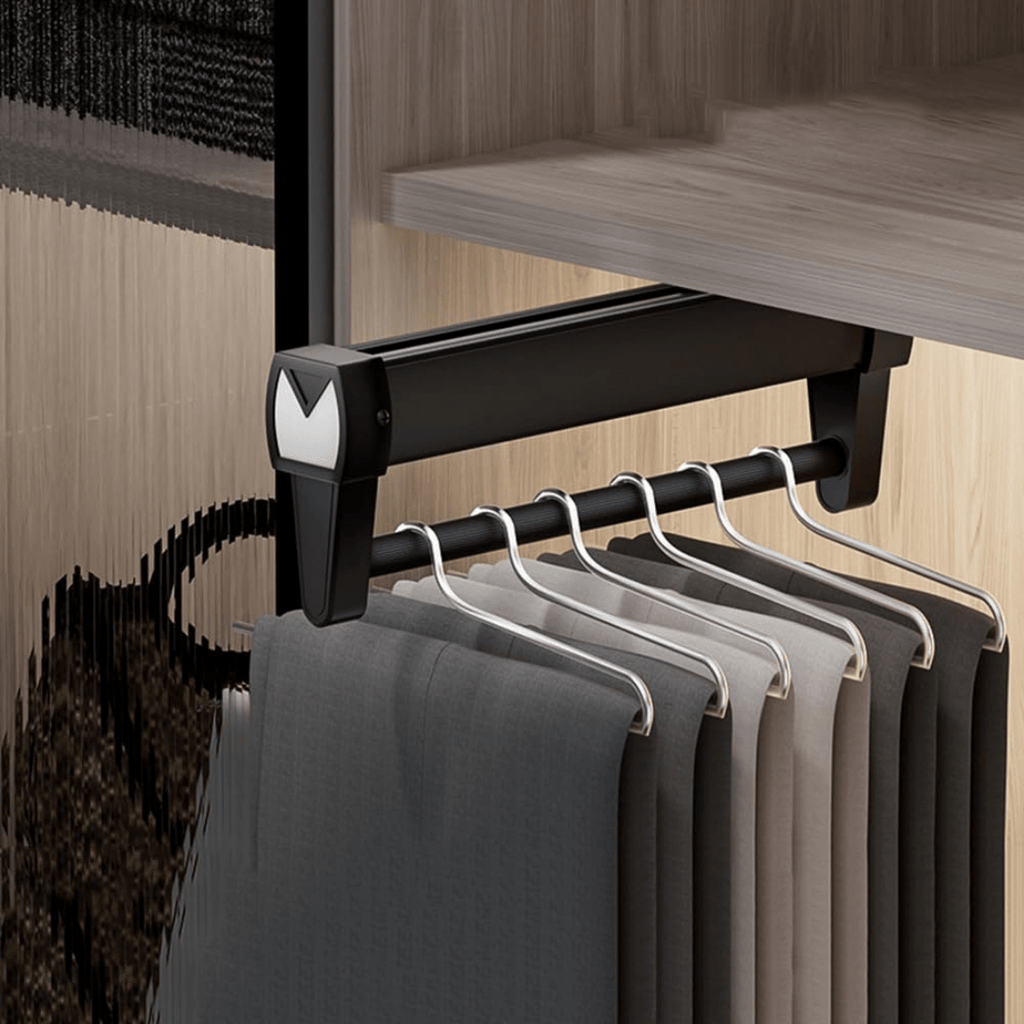 Top Mounted Wardrobe Pull-Out Hanger Rack