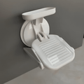 Multi-Purpose Non-Slip Shower Foot Rest with Powerful Suction Cup 
