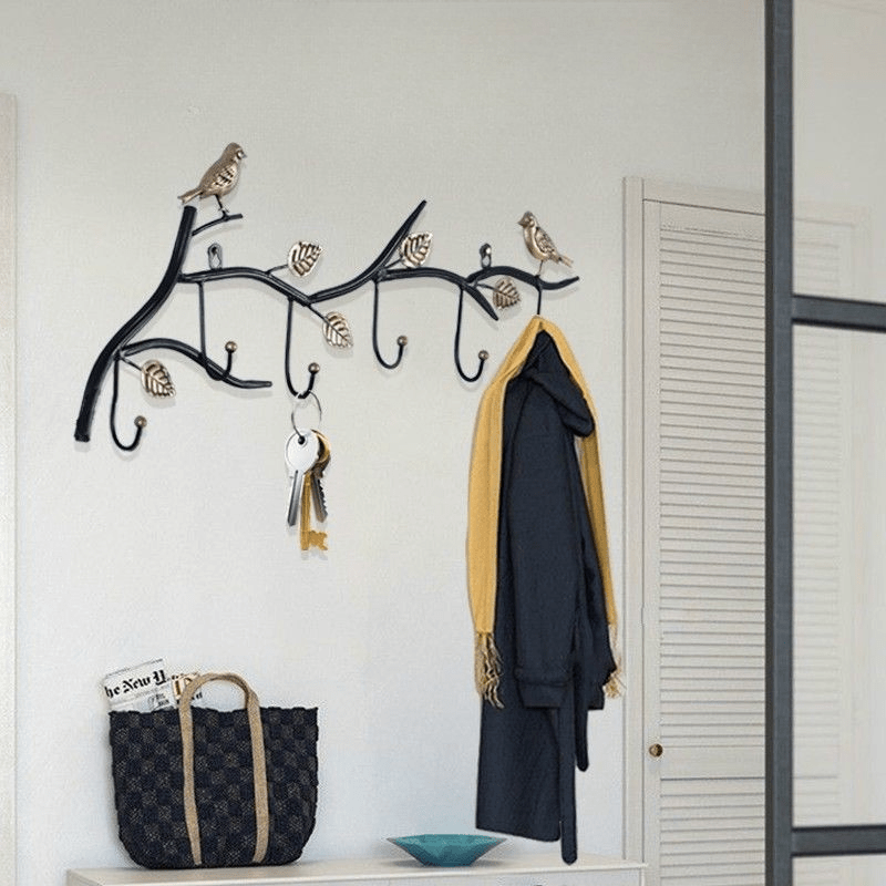 Multipurpose Heavy Duty Wall Mounted Storage Hooks (70cm)