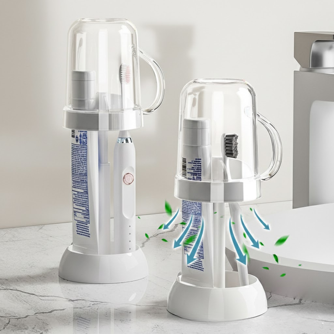 Adjustable And Hygienic Toothpaste Bracket