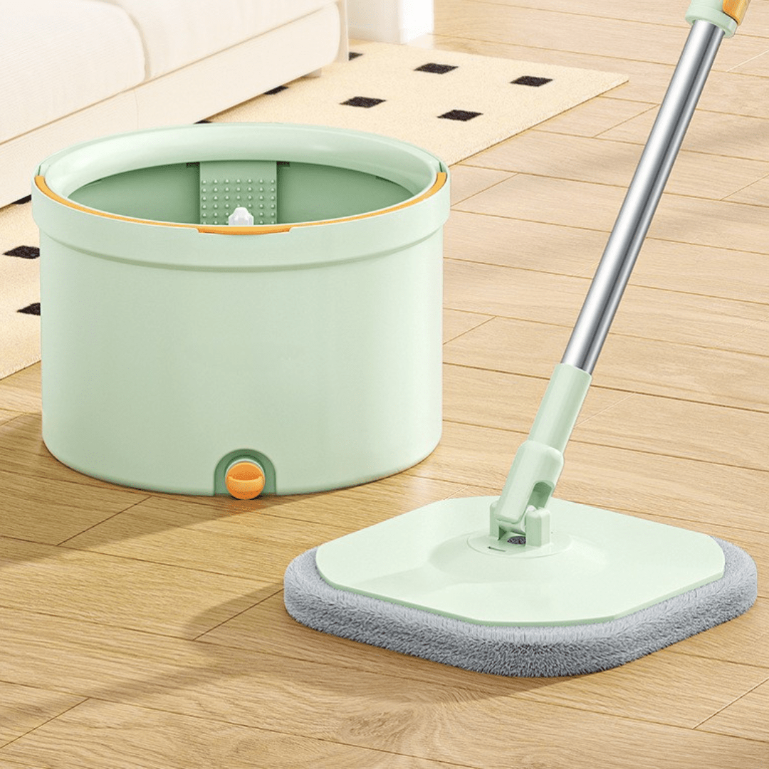 Self-Cleaning Mop & Bucket System with Water Separation (133cm)
