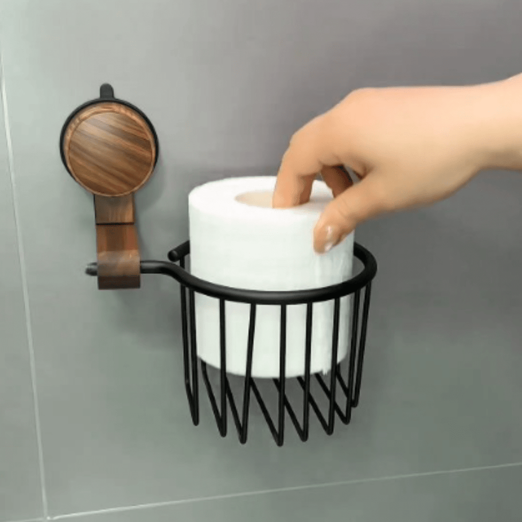 Toilet Paper Holder with Suction Cup