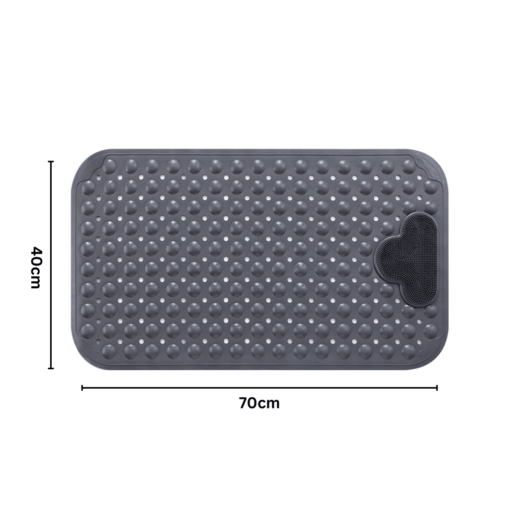 Eco-Friendly Non-Slip Reusable Shower Mat (70cm)