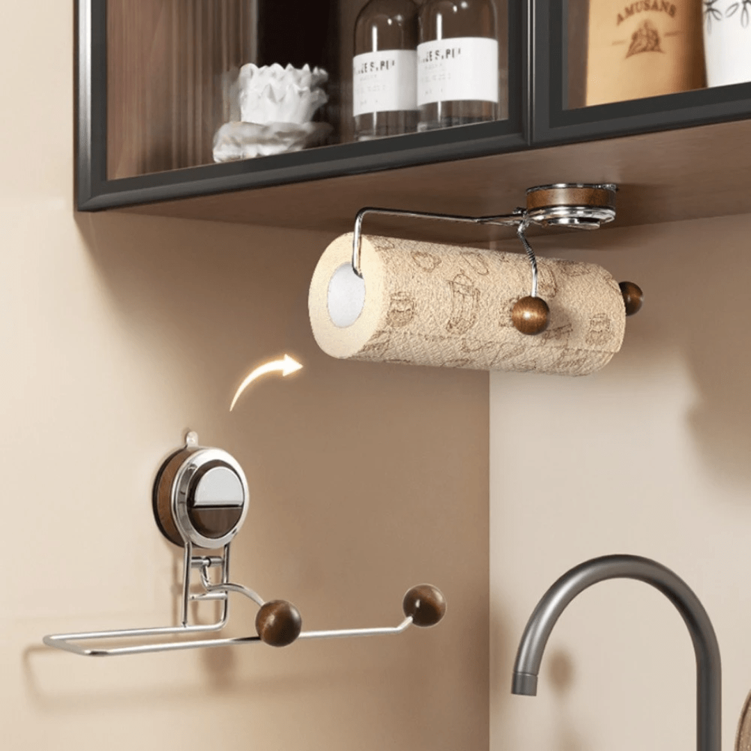 Multi-Purpose Suction Cup Paper Towel Holder