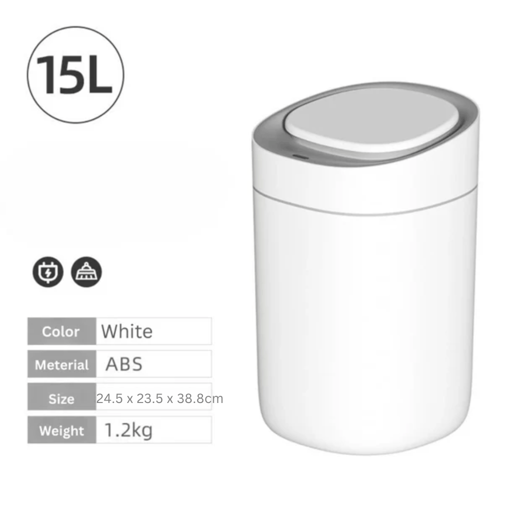 Smart Automatic Sensor Space-Saving Slim Trash Can