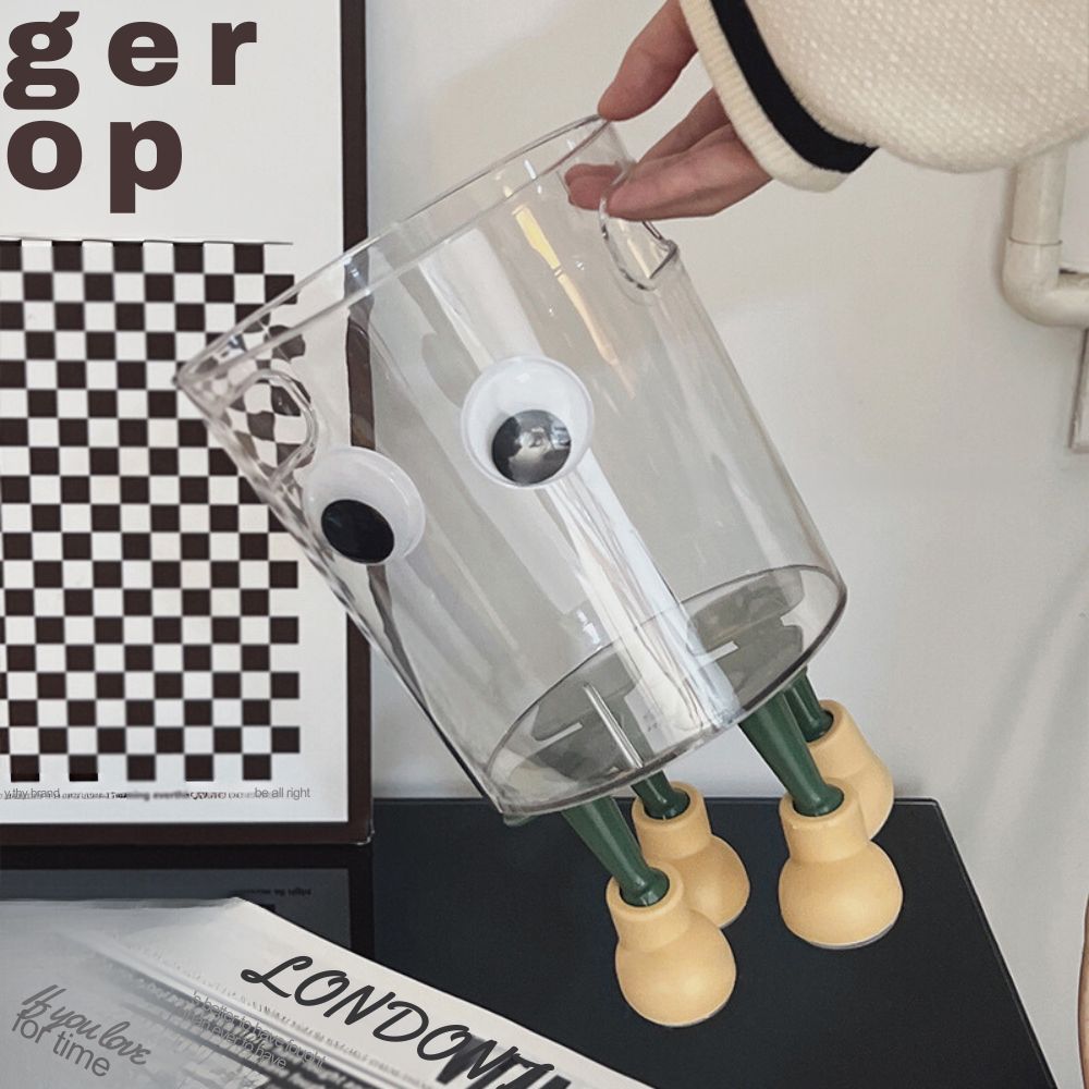Crystal Clear Waste Bin