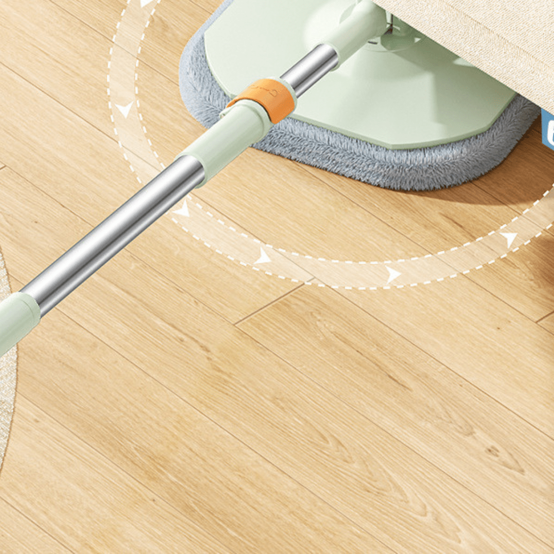 Self-Cleaning Mop & Bucket System with Water Separation (133cm)