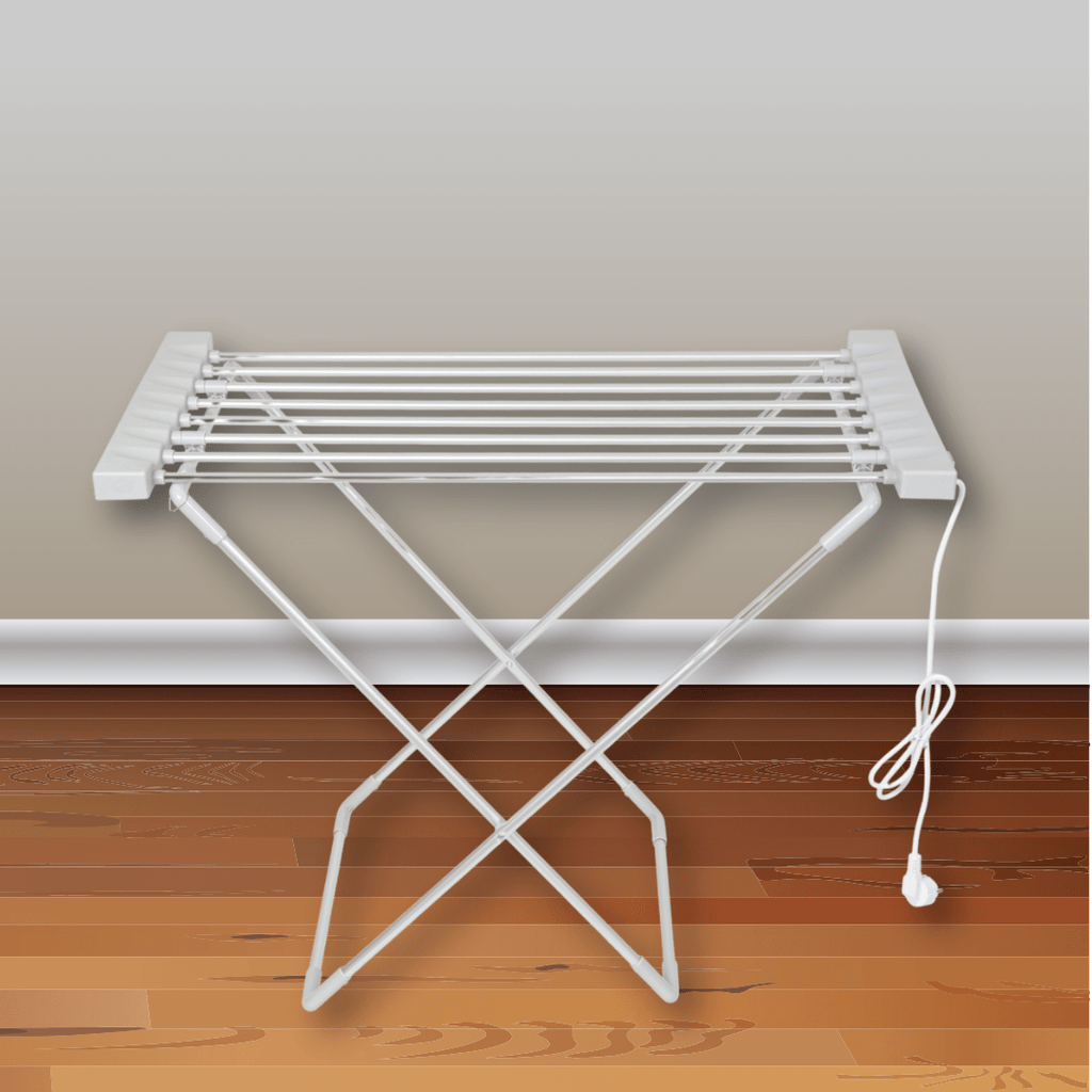 Portable Folding Electric Clothes Dryer Rack with Heating Function