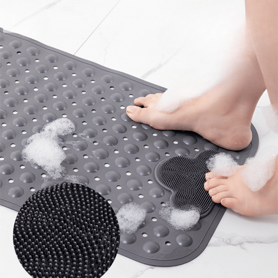 Eco-Friendly Non-Slip Reusable Shower Mat (70cm)