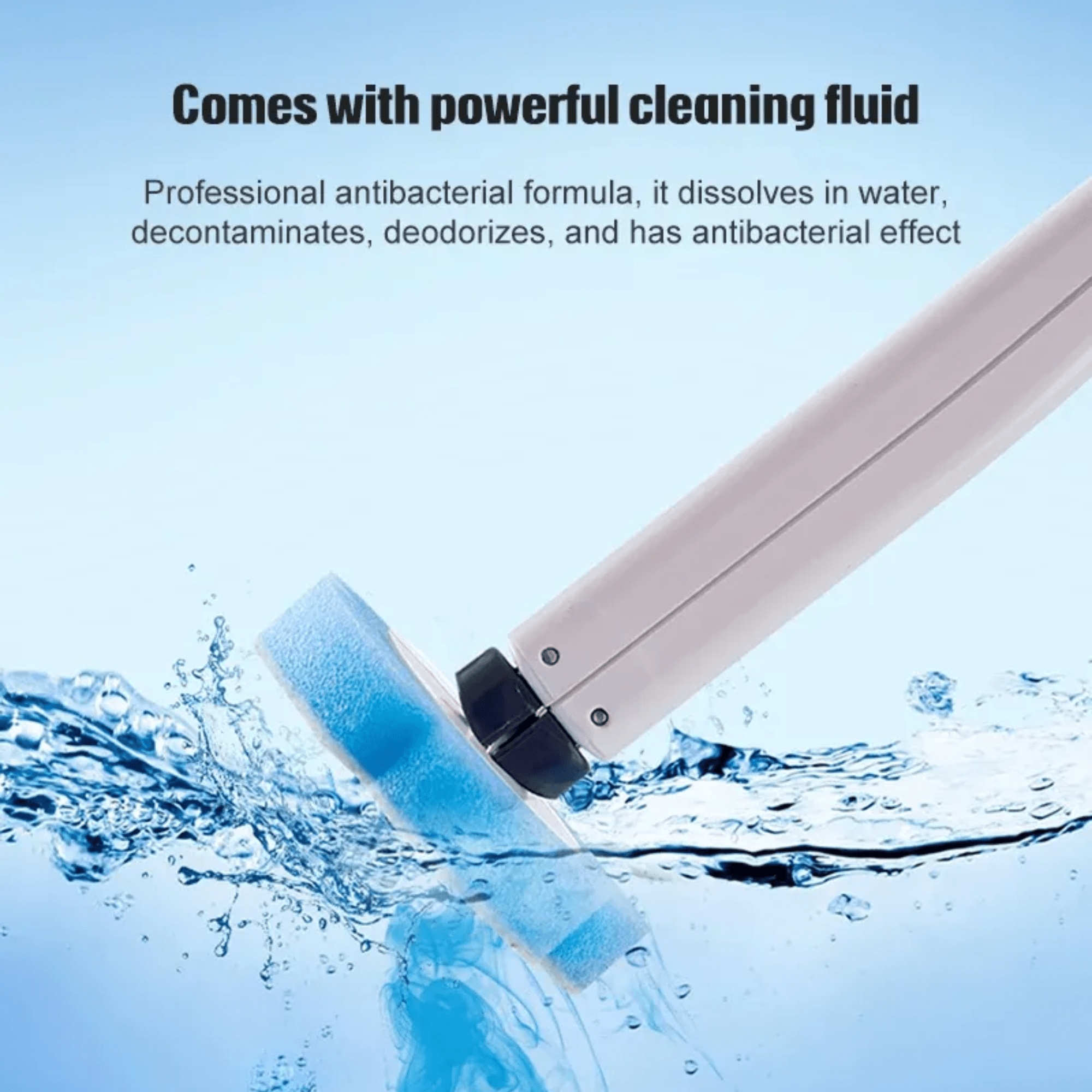 Multi-Functional Toilet Brush Set with 6 Refill Heads and Storage Holder