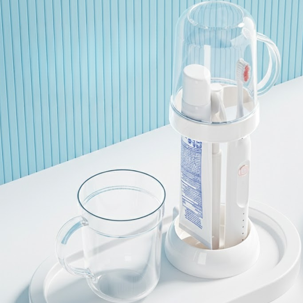 Adjustable And Hygienic Toothpaste Bracket