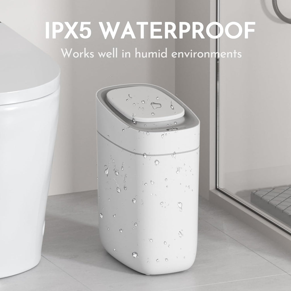 Smart Automatic Sensor Space-Saving Slim Trash Can