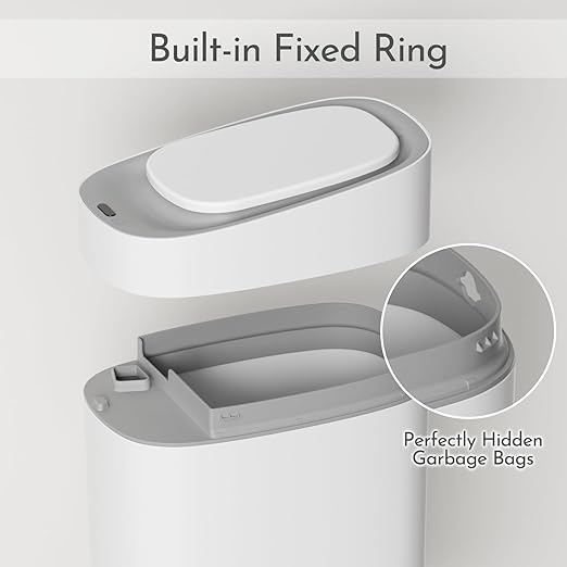 Smart Automatic Sensor Space-Saving Slim Trash Can