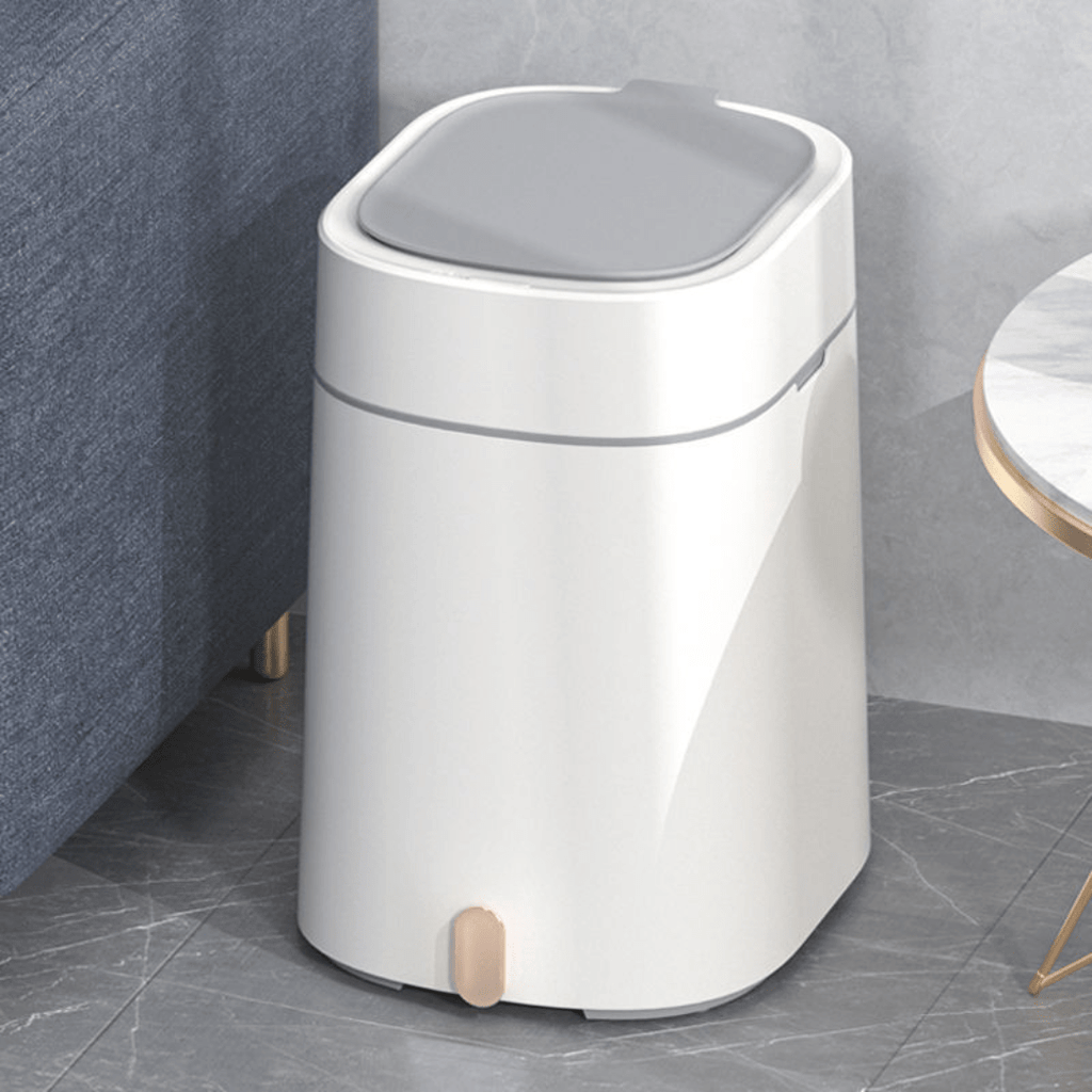 Smart Induction Sterilizing Trash Can with Automatic Lid(16L)