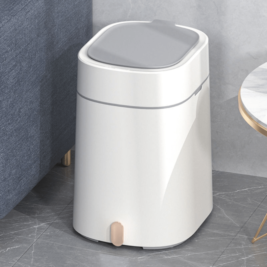 Smart Induction Sterilizing Trash Can with Automatic Lid(16L)