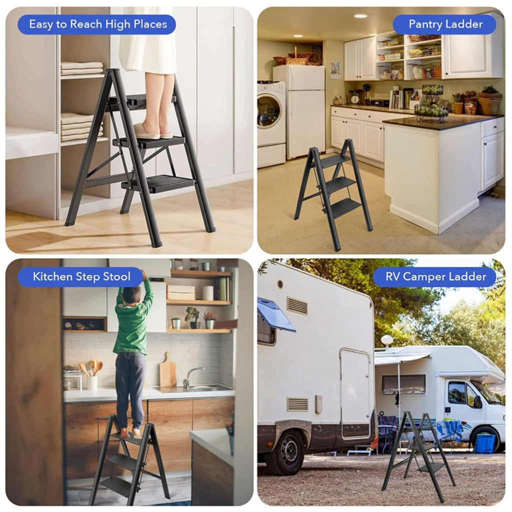 Safe Step Lightweight Folding Ladder