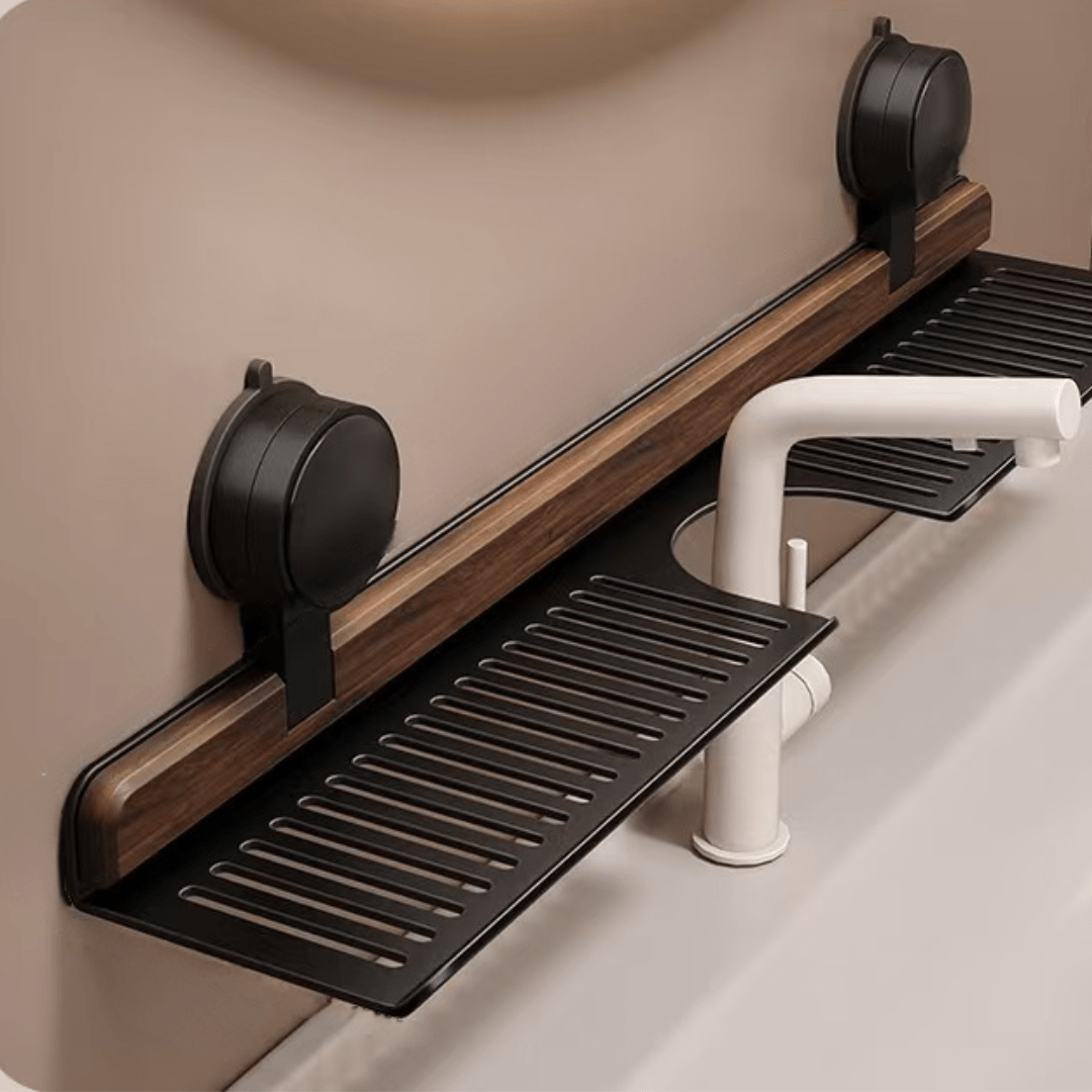 Punch-Free with Suction Cup Bathroom Storage Rack(60cm)