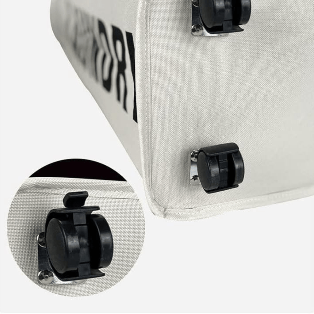 Rolling Laundry Basket with Wheels