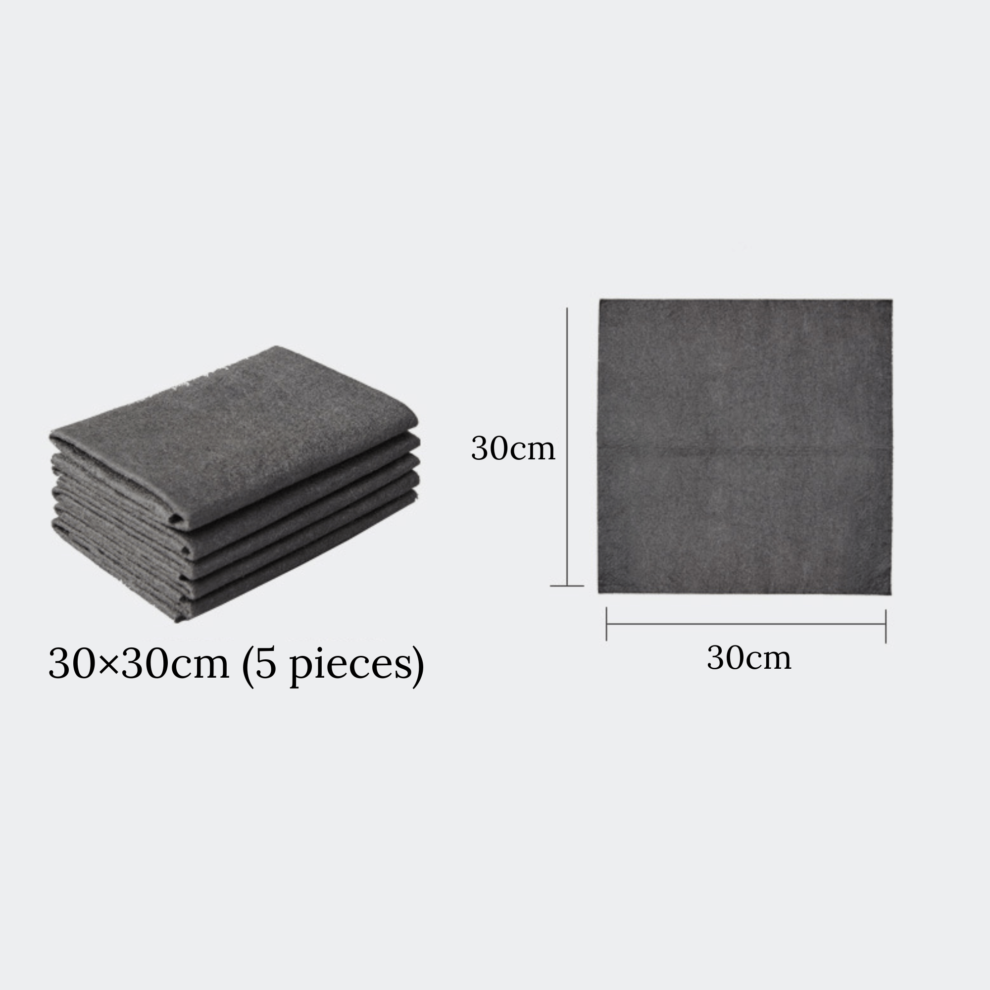 Multipurpose Reusable Lint-free Microfiber Cleaning Cloth