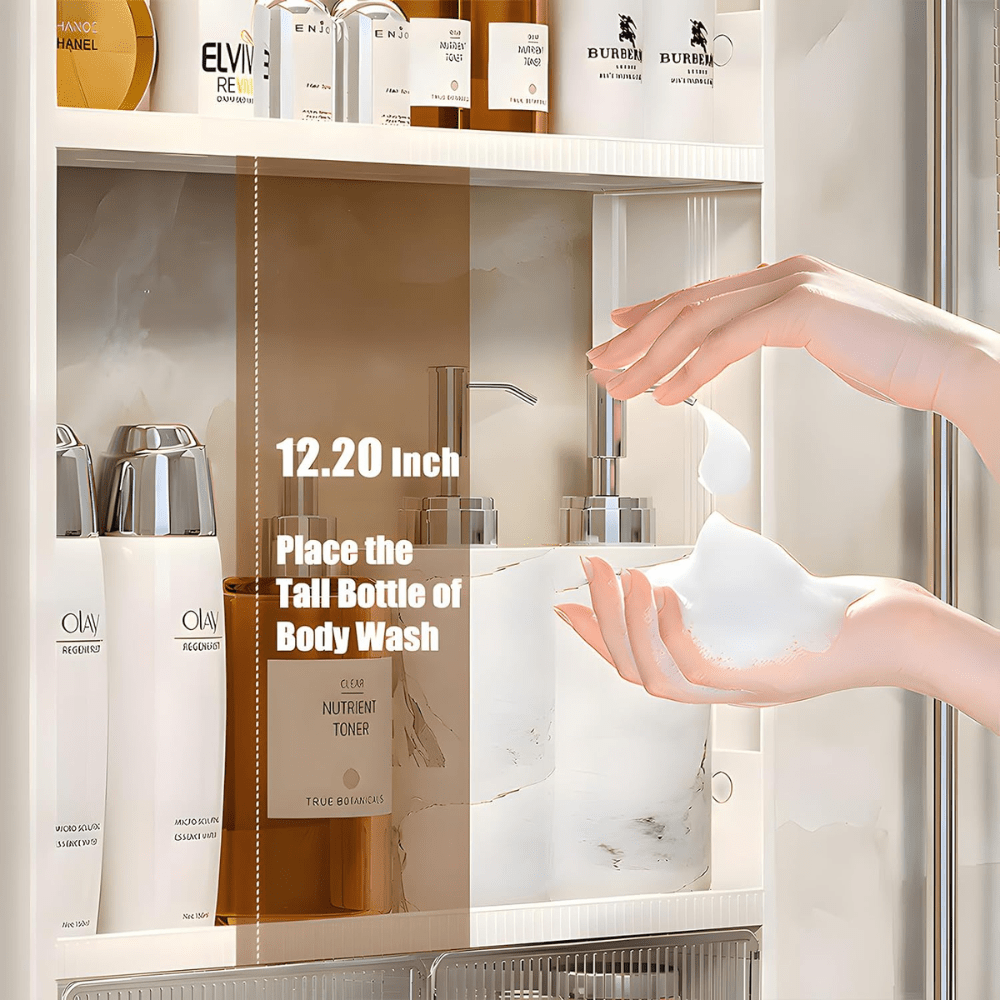 Multi-Layer Wall-Mounted Storage Shelves