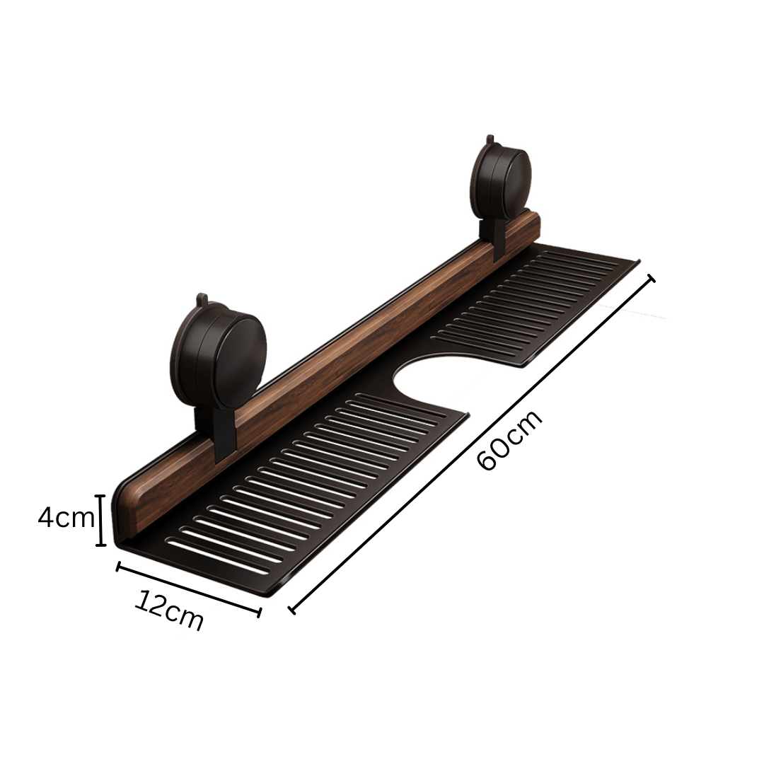 Punch-Free with Suction Cup Bathroom Storage Rack(60cm)