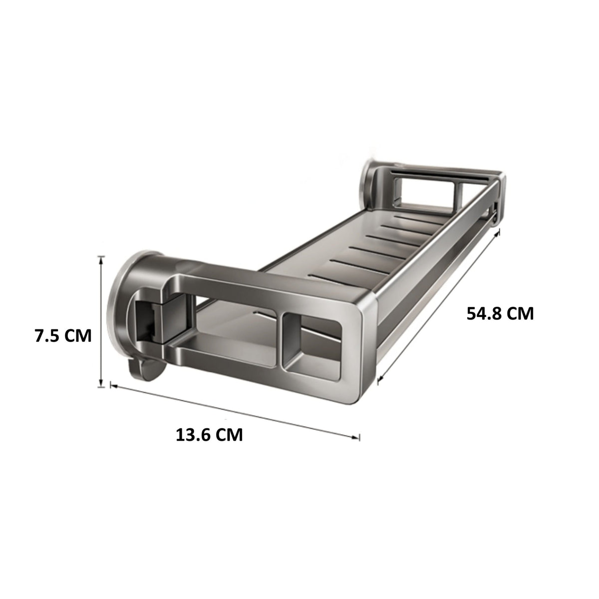 Carbon Steel Multi-Use Storage Rack with Suction Cup