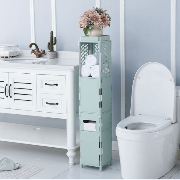 Multi-Purpose Compact Slim Corner Tower Organizer (103cm)
