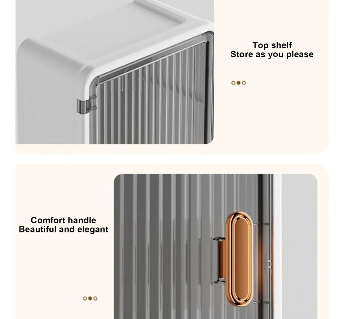 Space Saver Transparent Storage Organizer