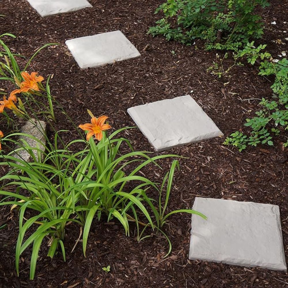 Outdoor Garden Stepping Stones – Anti-Slip Path Mats
